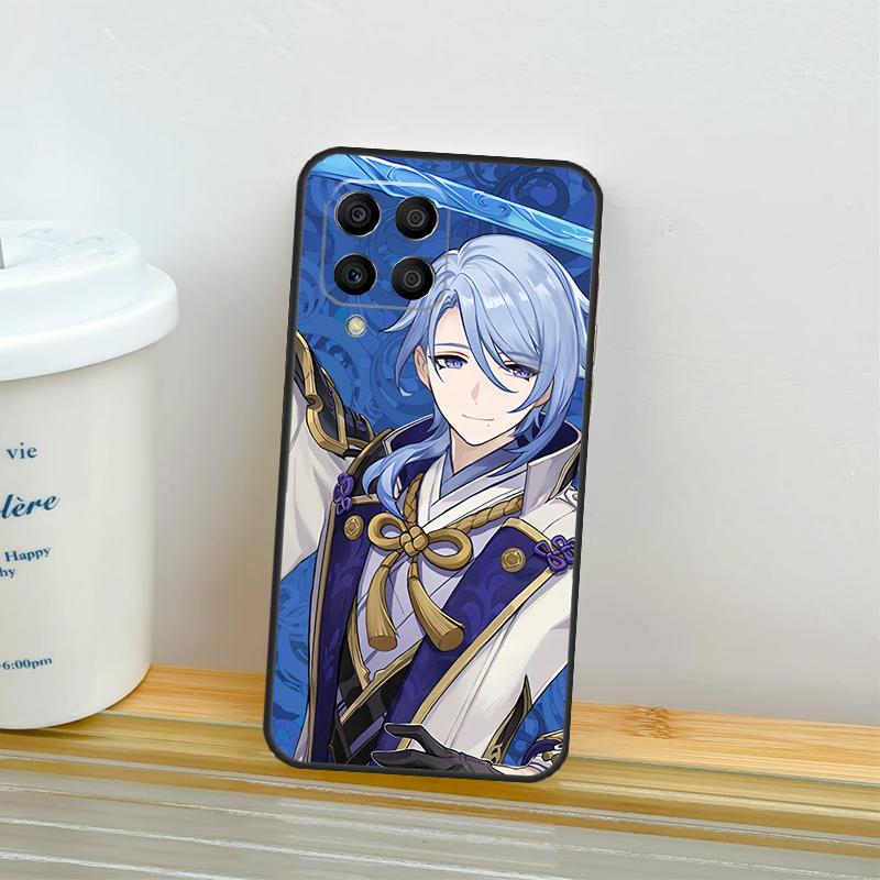 Genshin Impact Kamisato Ayato Case For Samsung Galaxy M53 M13 M06 M16 M31 M11 M35 M55 M15 M56 M36 M12 M32 M52 M14 M34 M54
