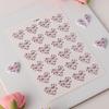 Heart Butterfly Clay Transfer Paper for Jewelry Making