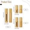 Bouteille Roll-on en Bois de Bambou Naturel 3/5/10ml Avec Fenêtre Sous-bouteille Huiles Essentielles Bouteille Roller Parfums Bouteille Rechargeable