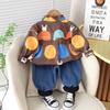 Autumn Boys' Printed Long-Sleeve Shirt & Pants Set for Ages 1-5