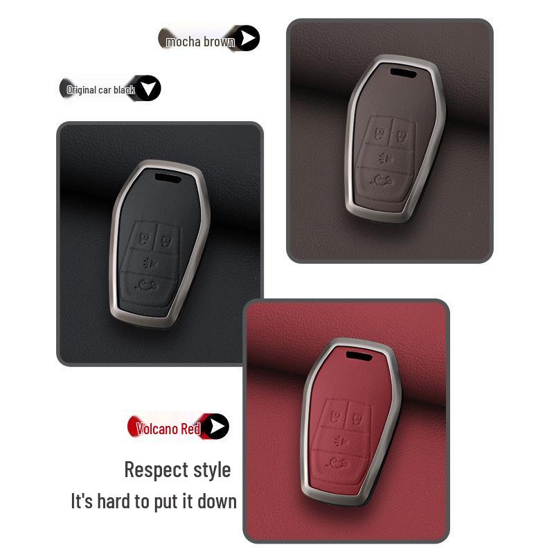 Metal Key Cover for Lingzhi V5/V6 Folding Remote
