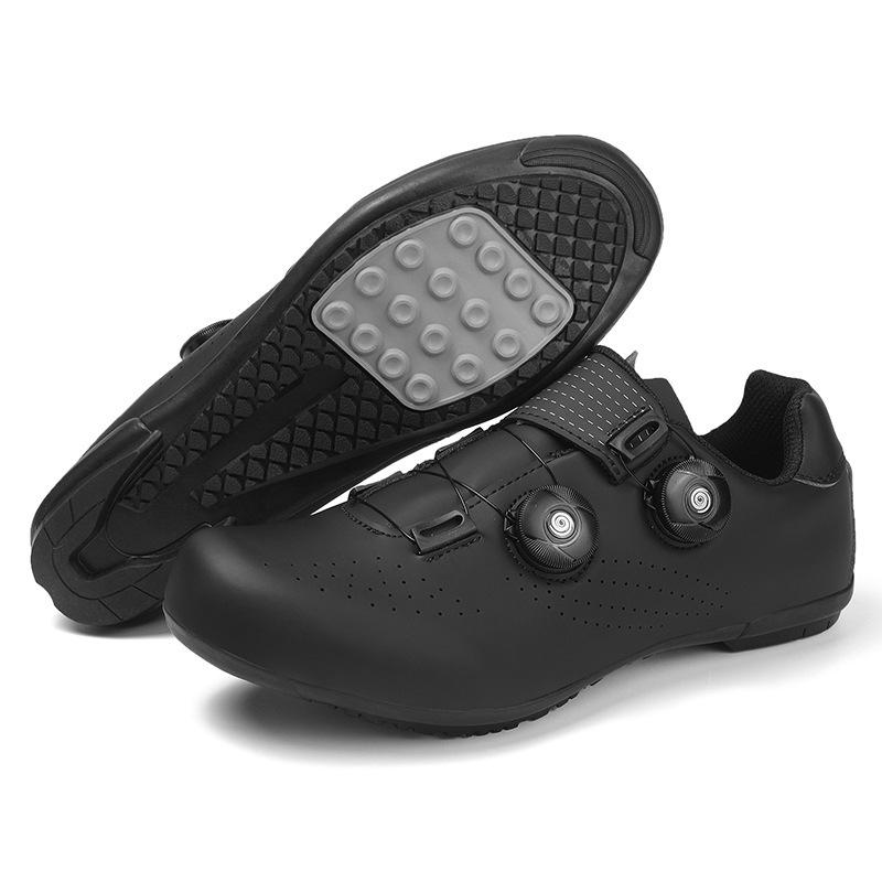 

New road bike lock shoe set hard-soled bicycle shoes men s outdoor mountain unlocked cycling shoes women 47