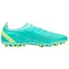 Puma Ultra Último Punta Redonda Cómodo MG (Tacos cortos de goma) Zapatos de Fútbol de Tela de Césped Artificial para Hombre Zapatos de Fútbol Verde 107214-03