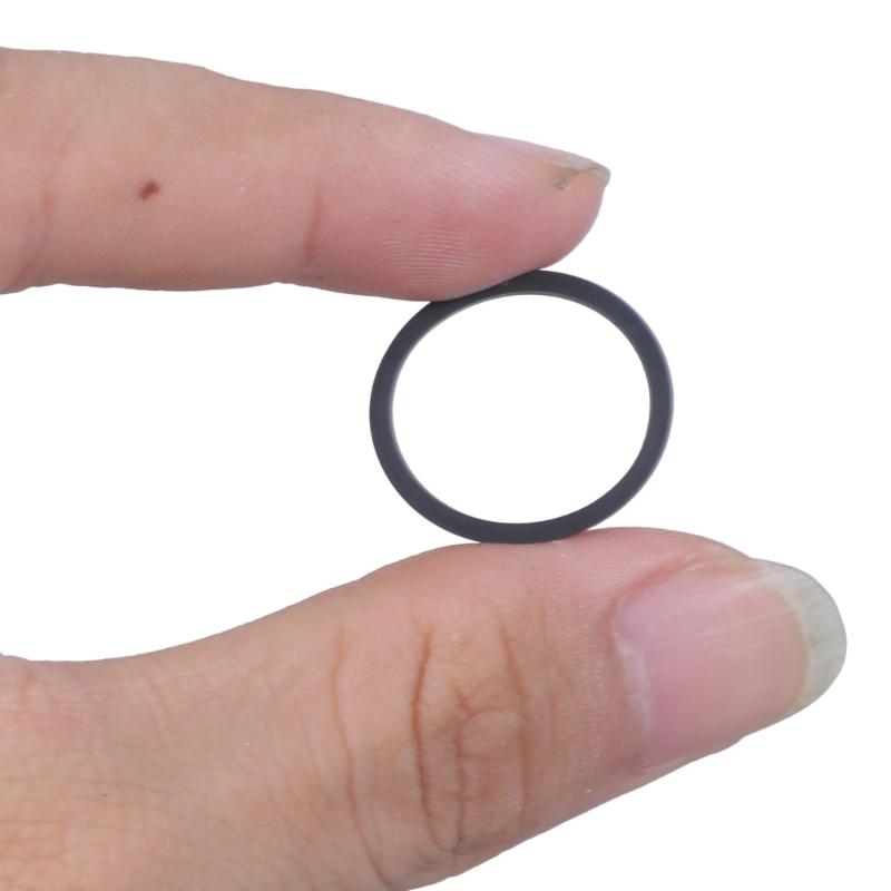 Precise 1.5mm Square Rubber Drive Belt For Vintaged Cassette Players Quiet Operations 20-100mm Folded