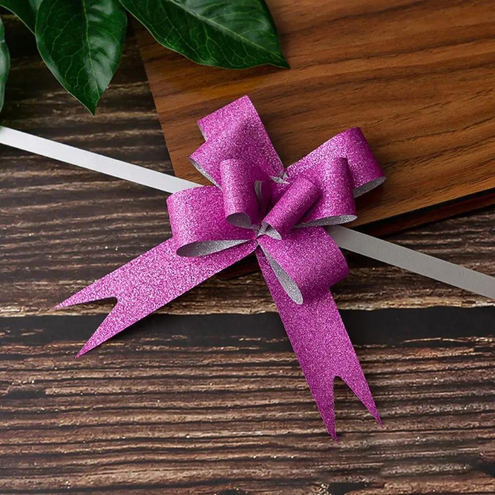 

10Pcs Bowknots Ribbons For Gift Wrappers Wedding Birthday Party Pull Bow Knot Ribbon Christmas Gift Wrapping Ribbons Decoration