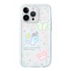 ins wind super fairy colored flower butterfly suitable for iPhone16promax Apple 15 Pro mobile phone case small and fresh