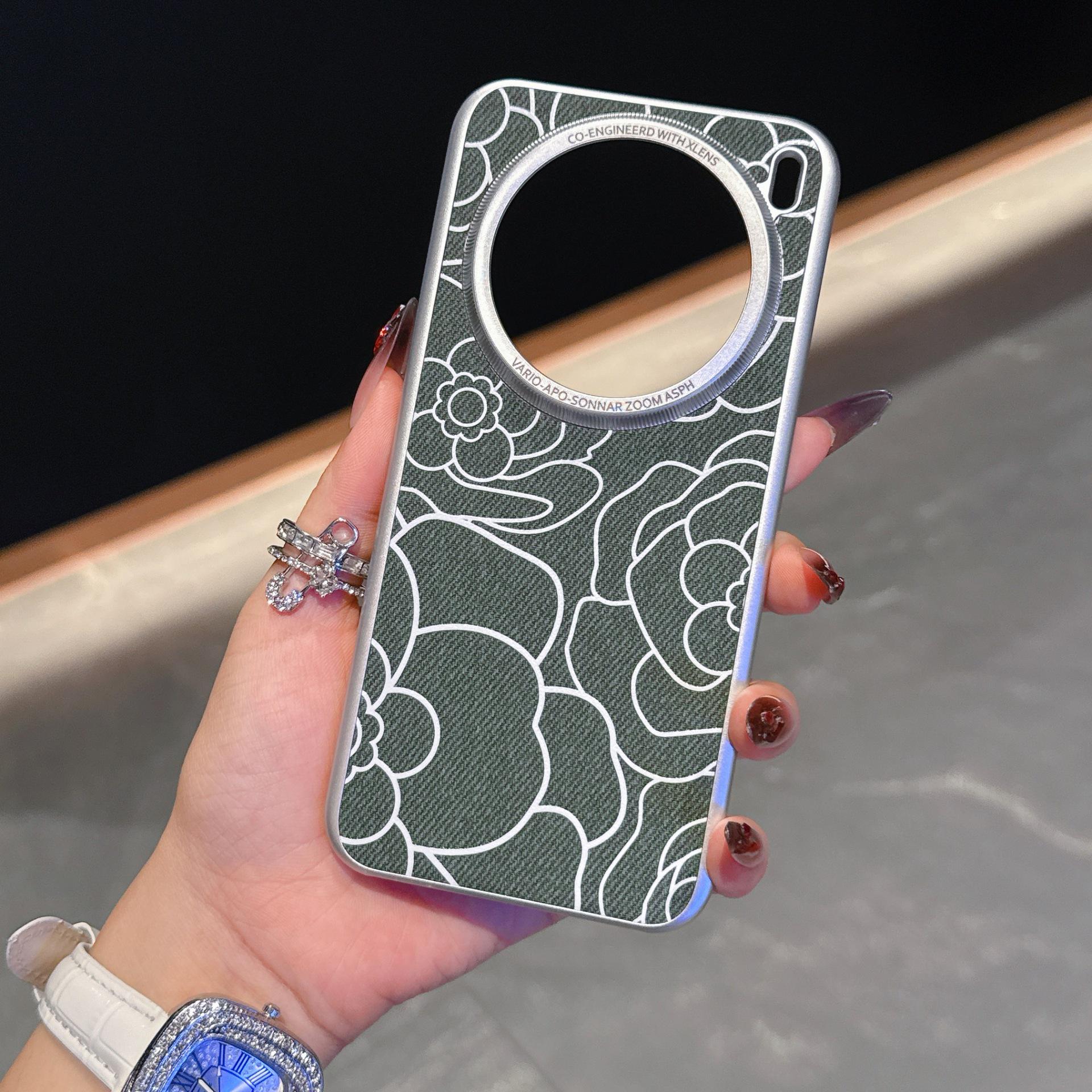 

X200 Promini Denim Embossed Mountain Case - Drop-Proof Protective Case for X100 Ultra vivo X100S