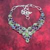 Abalone Shell, Amethyst 925 Solid Sterling Silver Necklace with Adjustable Chain, Handmade Gemstone Jewelry Necklace For Memorial Day
