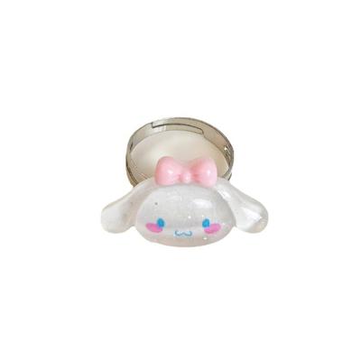 Sanrio Pachacco Melody Cinnamoroll Kuromi Purin Cute Rings Opening Adjustable Ring For Women Girl Finger Jewelry Accessories