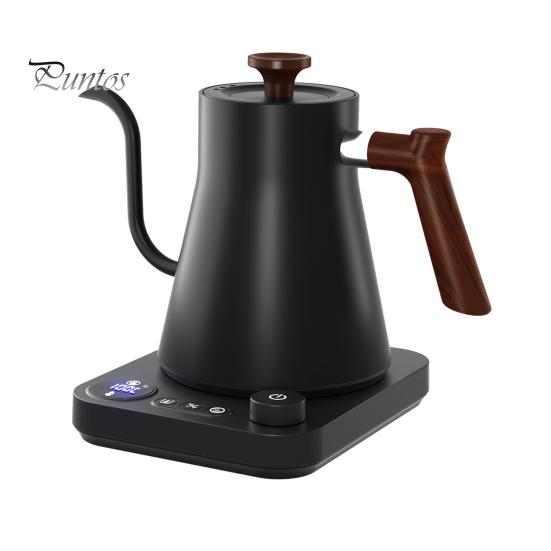 Fierbător electric inteligent cu funcție de memorie Design cu gât de gâscă Oprire automată Control în timp real al temperaturii Cazan de apă caldă Oală de încălzire rapidă