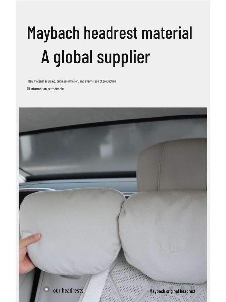 Mercedes-Maybach Kopfstütze, Lenden- und Nackenstütze für E-Klasse, GLC und GLS Modelle