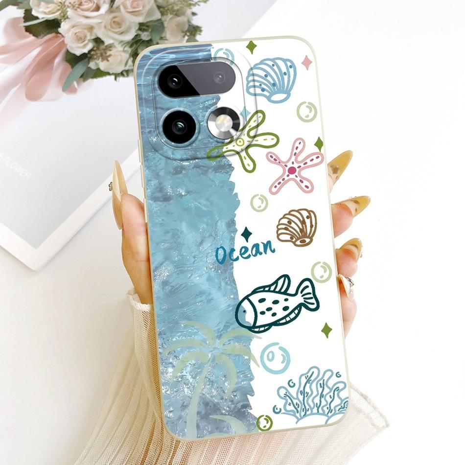 For Realme 16 Pro+ 16Pro Cute Cat Flower Cartoon Phone Case For Realme 16 Pro Plus 5G Soft Silicone Covers Bumpers