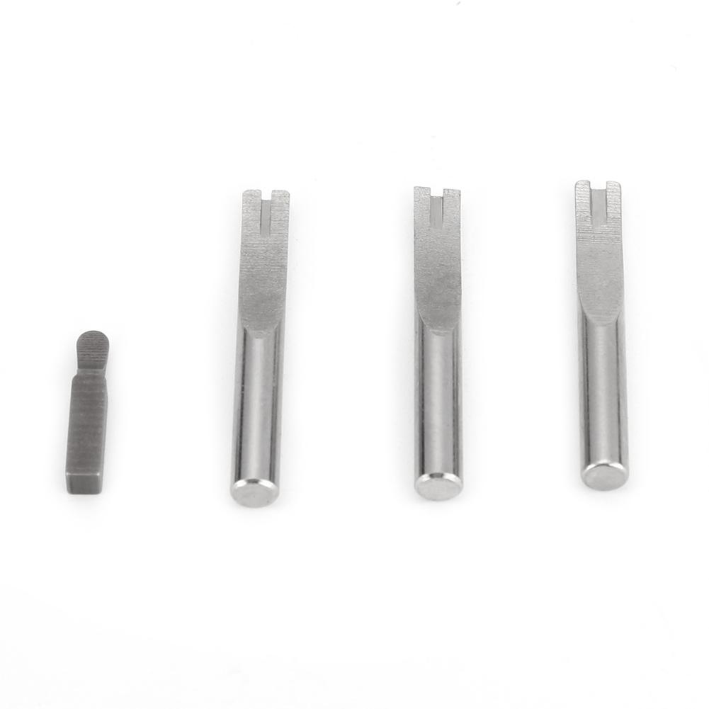 6 Pcsset Leather Craft Punch Tools Kit Stitching Carving Working Sewing Saddle Groover