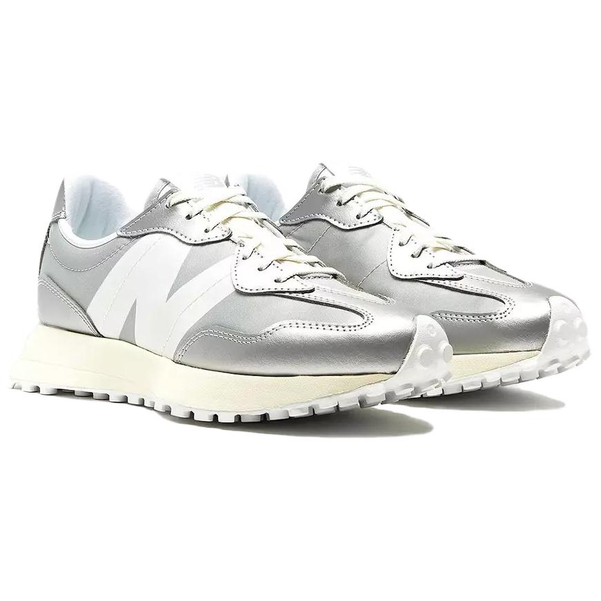 New Balance Nb 327 Y2K Retro Comfortable Minimalist Low-Top Running Shoes Women Sneaker Silver WS327SGA
