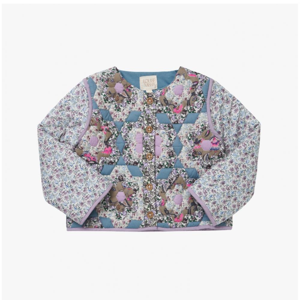 Louis Missha Gri W23 J0394  Amalina  Amarina Floral Patchwork Kids Jacket