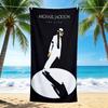 1Pc Michael Jackson Dance Beach Towel Quick Dry Multiuse For Beach Pool Gym Yoga Home Travel Christmas Halloween Xmas Gift N1465