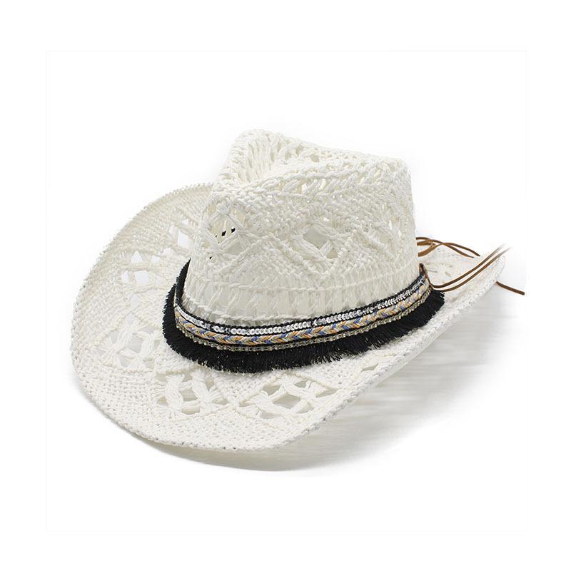 Handmade Straw Hats, Men And Women, Summer Big-Brimmed Sun Hats, Fringed Straw Top Hats, Wind Sun Hats, Outdoor Travel Hats