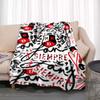 Customizable Mexican Pop Band RBD Printed Blanket Picnic Blanket Warm Soft and Comfortable Blanket Home Travel Birthday Gift