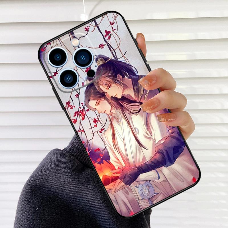 

The Husky and His White Cat Shizun Case For iPhone 16 15 13 14 Pro Max 12 Mini 11 Pro Max X XS XR Plus Soft Cover Coque iPhone 13