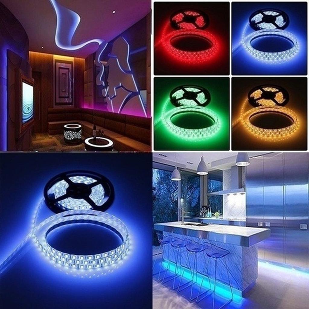RGB SMD 3528 LED Light with Flexible Belt with 44 Key IR Remote RGB Controller for Home/Wedding Decoration