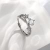Open Ring Christmas Exaggerated Heavy-duty Adjustable Ring