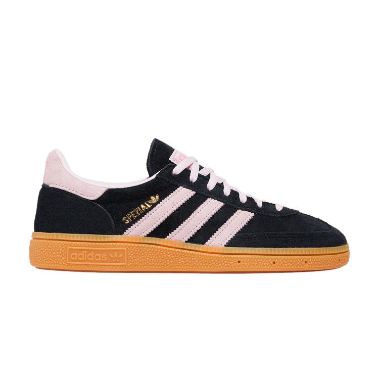 

Adidas Handball Spezial Core Черная прозрачная розовая резинка (Женский) 42