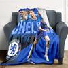 Chelsea Fc Football Player Blanket Ultrasoft Suitable For Office Picnics Chair Four Seasons Universal Digital Print