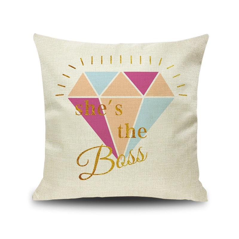 

Подушка для влюбленных, с принтом бриллиантового персикового сердца, декоративная подушка для дома, подушка-подушка, подарок, льняная подушка 45X45cm without pillow core