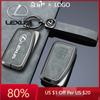 2026 Hot Interior Stickers Leather Car Remote Key Cover Fob Case Holder Shell Keychain For NX 200 NX300H RX 350 450H ES 35
