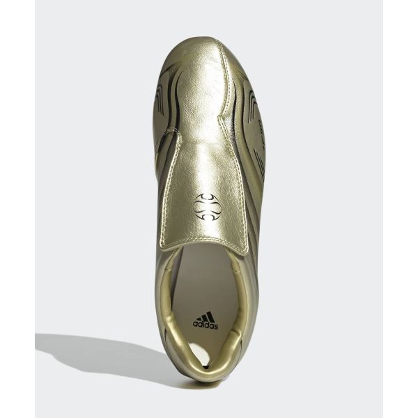 adidas Taekwondo F50 Gold Metallic Schwarz Damen Sneaker Core-Black Off-White IH1872
