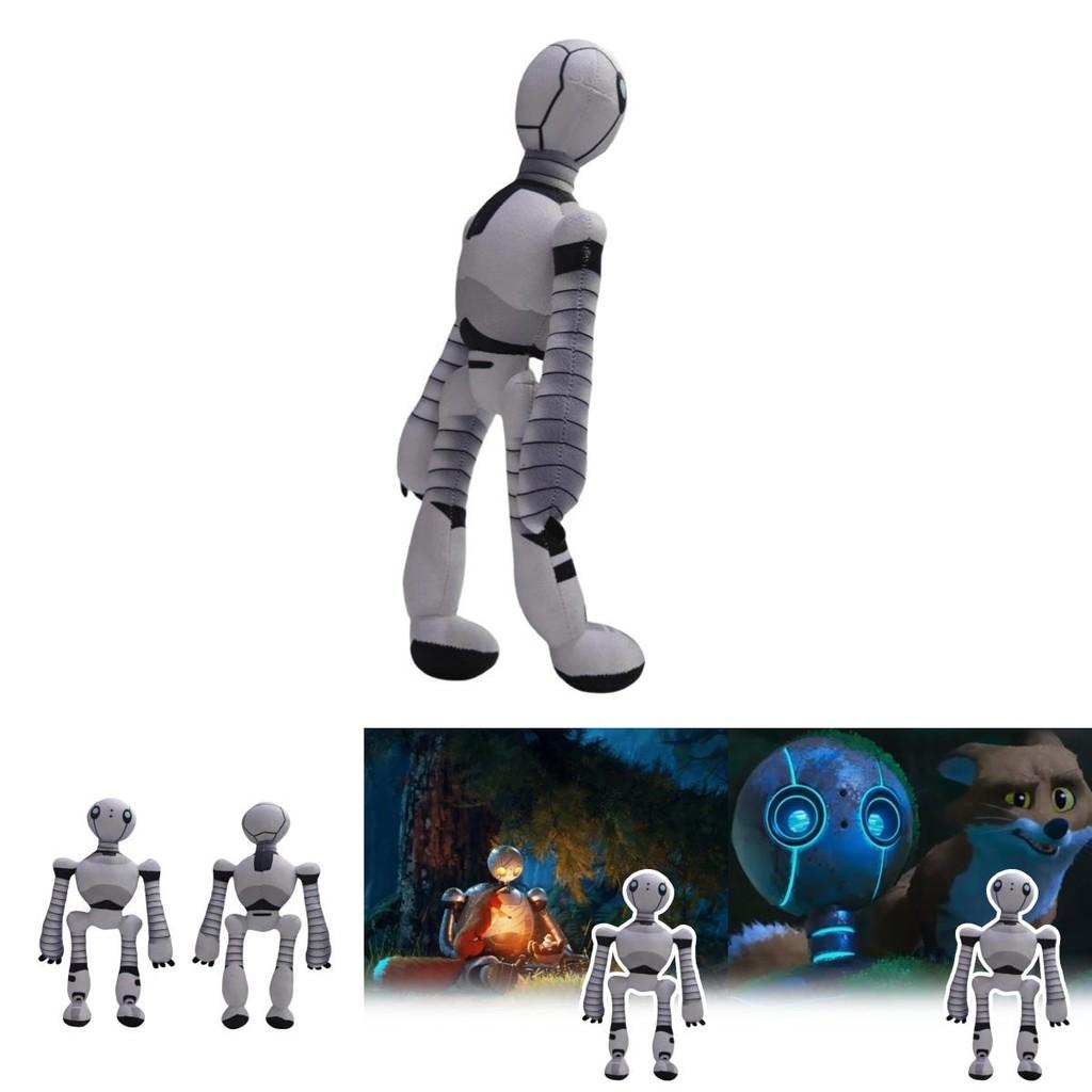 Adorable The Wild Robot Plush Toy Cuddly Wilderness Robot Stuffed Animal 35cm Soft