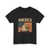 America Eagle Flag Tee | Bald Eagle American Flag T-Shirt, Quality Cotton T-Shirt