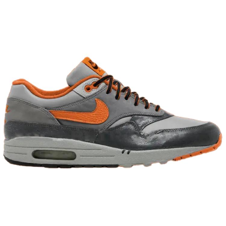 HUF x Nike Air Max 1 SP Naranja Zapatillas Unisex Gris Antracita Naranja Brillante HF3713-001