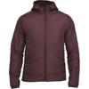 Solid Color Hooded Long Sleeve Cotton Jacket Men Jackets Burgundy FB7545-652