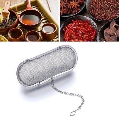 Gadgets Stainless Steel With Hook Up Seasoning Colanders Infuser Ball Tea Strainer Spice Filter