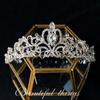 Girl Zinc Zinc Alloy Princess Crown Women Tiara Wedding Jewelry Bridal Crown Korean Style Bridal Headwear