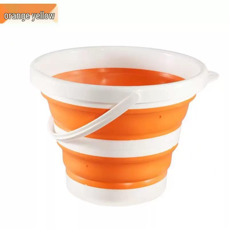 Large Portable Folding Water Bucket for Fishing, Travel, and Dorm Use