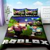Duvet Cover Roblox Cartoon Bedding Set Quilt Cover For Children Teens Bedroom Decor Dormitory Holiday Gifts Queen King