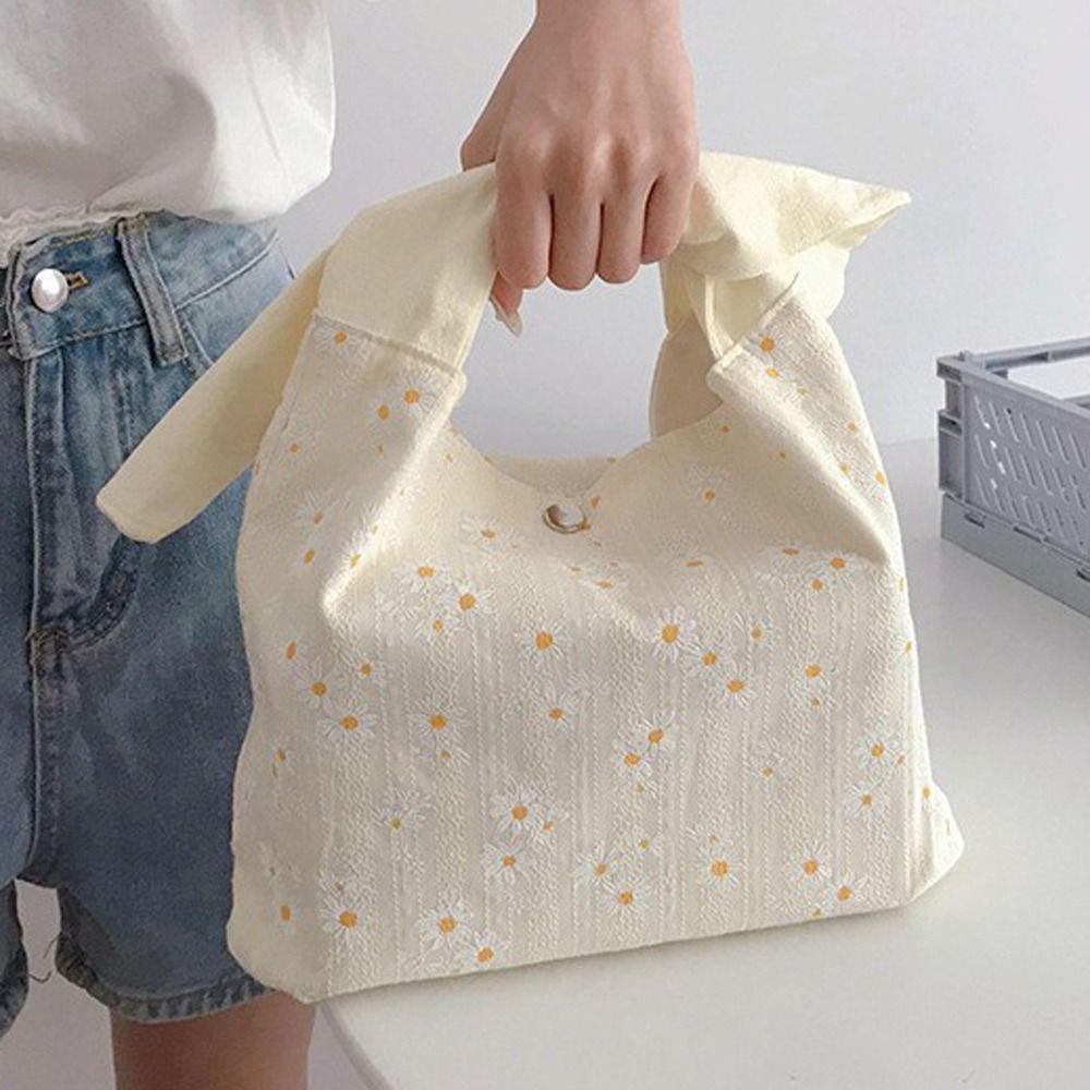 Kids Japanese Breakfast Box Cute Rabbit Ears Lunch Bags Food Storage Bag Lunch Box Mini Handbag
