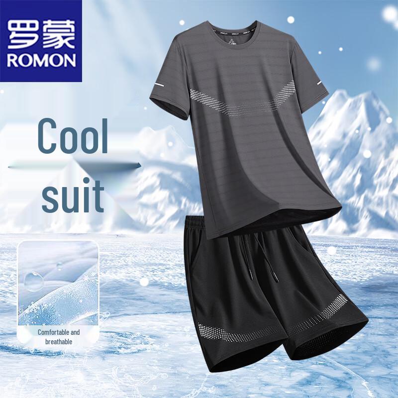 ROMON Men s Summer Sportswear Set 2XL