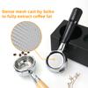 58MM bodenloser Siebträger Zwei-Ohren 2 Tassen Korb Holzgriff Für Nuova Simonelli Espressomaschine Kaffeemaschine Barista Werkzeuge
