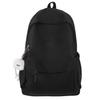 School Bag New Middle and High School Students Sweet Solid Color Large Capacity School Bag Casual Commuting Backpack Versatile Cute Simple Backpack