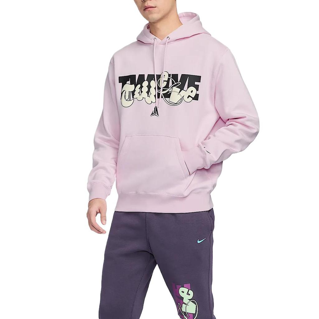 Nike Club Fleece Casual Comfortable Windproof Warm Hoodie Men Hoodies Foam-Pink Black FZ1039-663