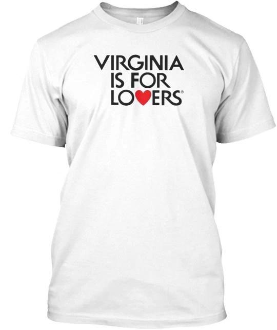 Virginia Is For Lovers T-Shirt Made in the USA Size S to 5XL XL