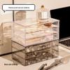 Transparent Acrylic Jewelry Storage Box with 72 Compartments for Bracelets, Earrings, Necklaces, and Studs; Anti-Oxidation New Drawer Design.