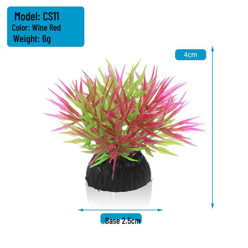 Yapay Akvaryum Dekorasyonu: Plastik Su Bitkileri ve Çiçekleri