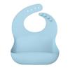 Bavaglino in Silicone per Bambini Impermeabile Resistente alle Macchie Regolabile Bavaglino per Pappa Morbido Portatile Bavaglino per Bambini da 6 Mesi a 4 Anni