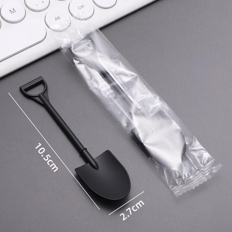 Thickened Disposable Dessert Spoon for Ice Cream, Yogurt, Jelly, Cake, and Roasted Sweet Potato