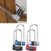 Security Lengthened Shackle Lock Safely Code Combination Padlock Password Lock  Travel Abroad