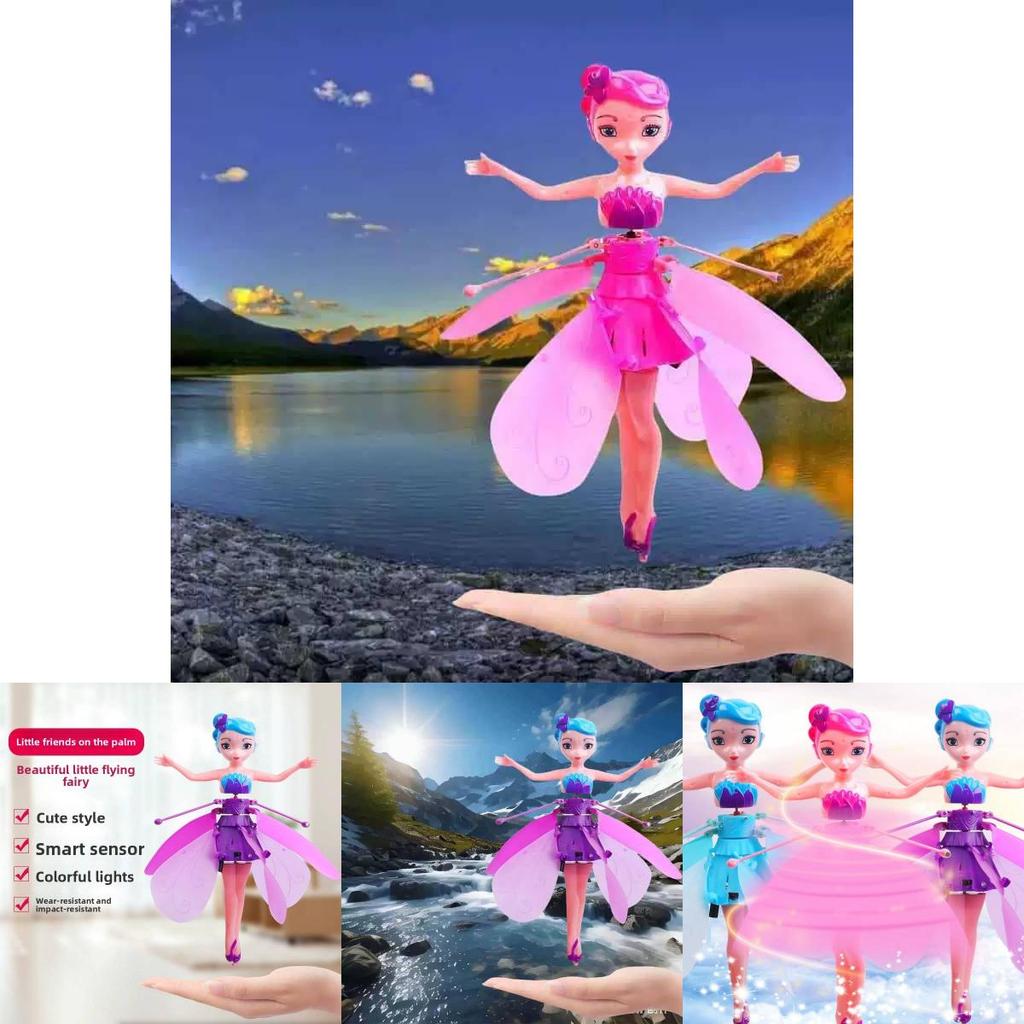 Fairy Flying Toy Usb Rechargeable Childrens Hovering Aircraft With Touch For Kids